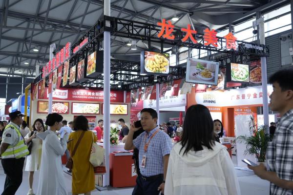九游体育亮相上海国际餐饮食材展览会，预制菜产品备受瞩目